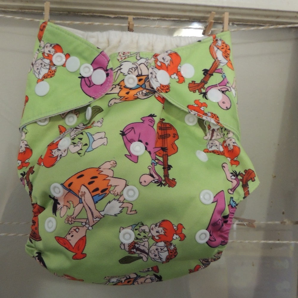 Flinstones OS Pocket Diaper